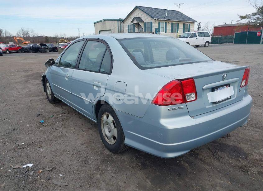 Photo 3 of 2005 Honda Civic HYBRID (VIN JHMES96645S010900)