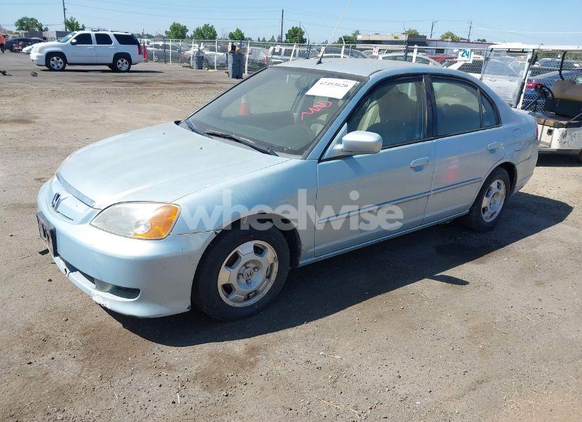 Photo 2 of 2003 Honda Civic HYBRID (VIN JHMES96653S022616)