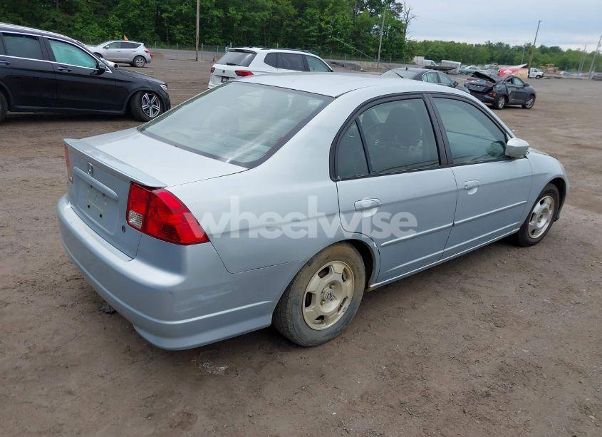 Photo 4 of 2004 Honda Civic HYBRID (VIN JHMES96654S017823)