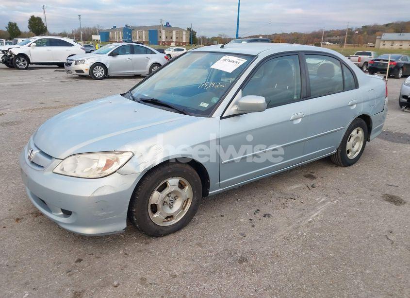 Photo 2 of 2005 Honda Civic HYBRID (VIN JHMES96675S017131)