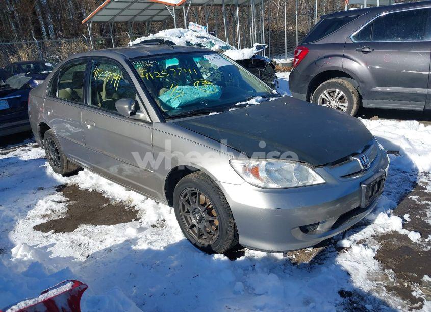 2005 Honda Civic HYBRID (VIN JHMES96685S017882) main photo