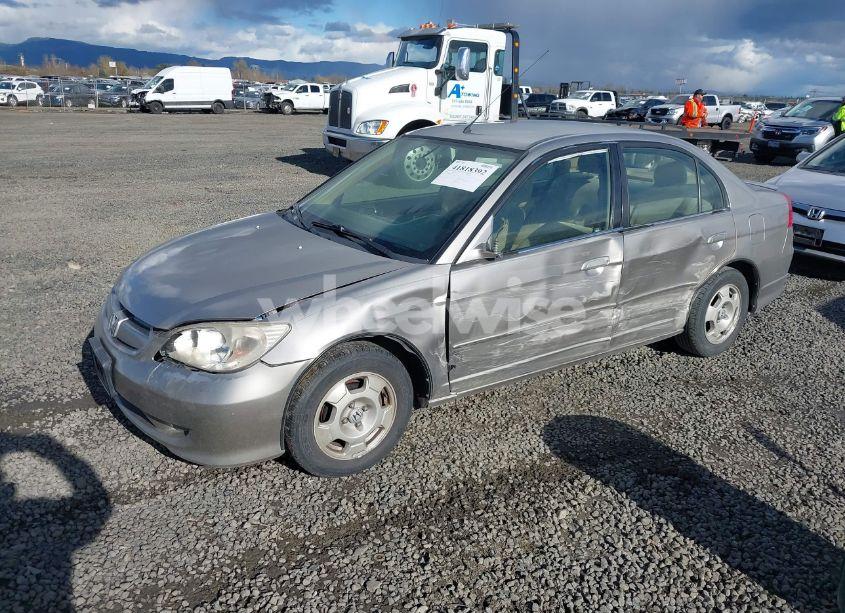Photo 2 of 2005 Honda Civic HYBRID (VIN JHMES96685S026520)