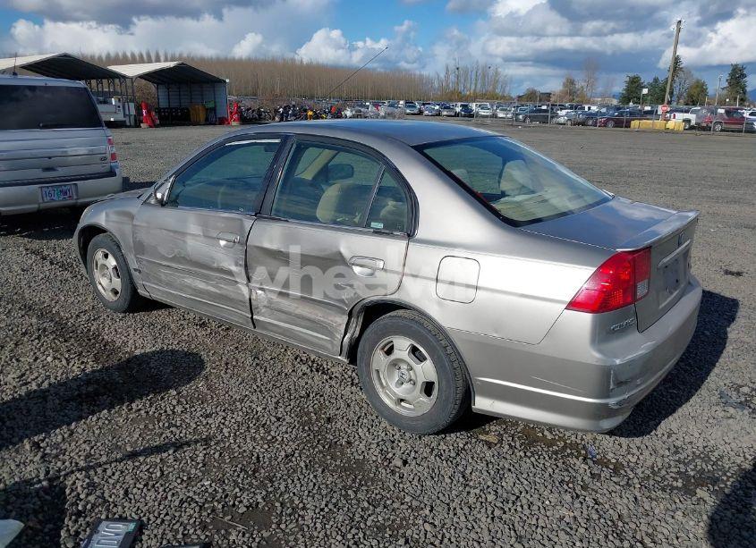 Photo 3 of 2005 Honda Civic HYBRID (VIN JHMES96685S026520)