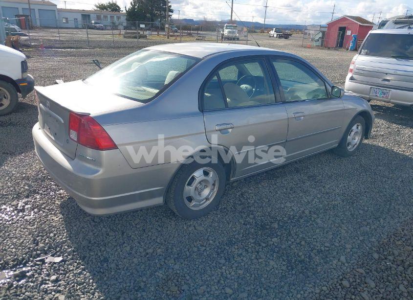 Photo 4 of 2005 Honda Civic HYBRID (VIN JHMES96685S026520)