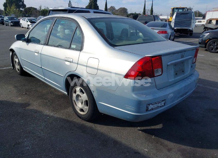 Photo 3 of 2003 Honda Civic HYBRID (VIN JHMES96693S019301)