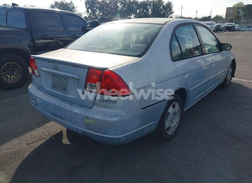 Photo 4 of 2003 Honda Civic HYBRID (VIN JHMES96693S019301)