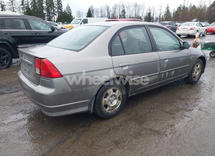 Photo 4 of 2004 Honda Civic HYBRID (VIN JHMES966X4S007241)