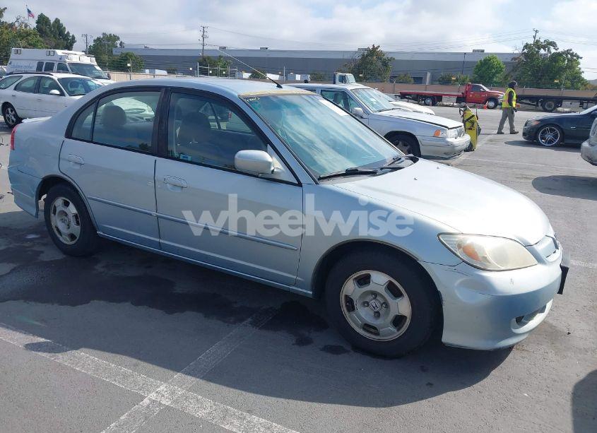 2005 Honda Civic HYBRID (VIN JHMES966X5S021688) main photo