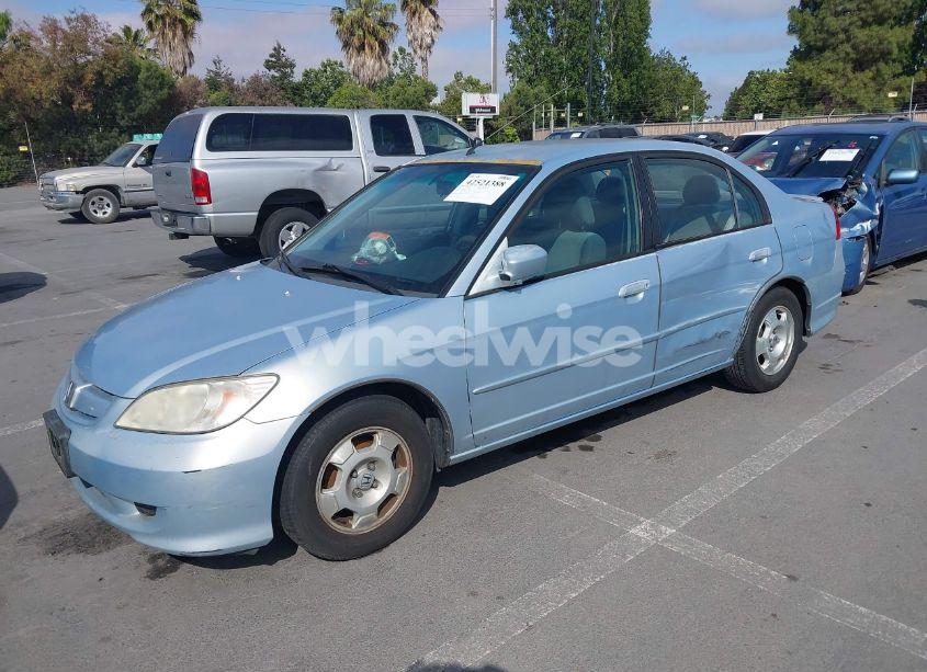 Photo 2 of 2005 Honda Civic HYBRID (VIN JHMES966X5S021688)