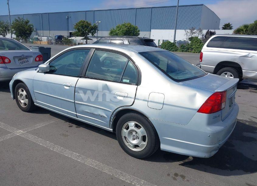 Photo 3 of 2005 Honda Civic HYBRID (VIN JHMES966X5S021688)