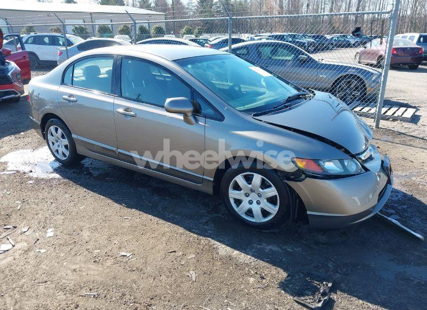 2006 Honda Civic LX (VIN JHMFA16536S000683) main photo
