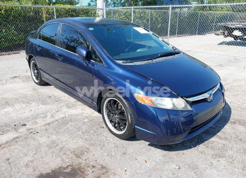 2007 Honda Civic LX (VIN JHMFA16537S002595) main photo