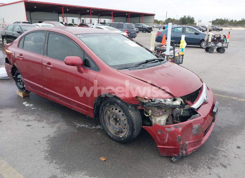 2008 Honda Civic LX (VIN JHMFA16558S000476) main photo