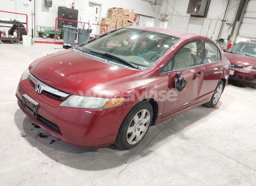 Photo 2 of 2007 Honda Civic LX (VIN JHMFA16587S002494)