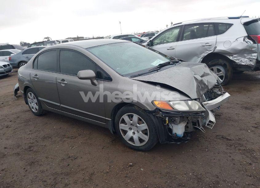 2007 Honda Civic LX (VIN JHMFA16597S003444) main photo
