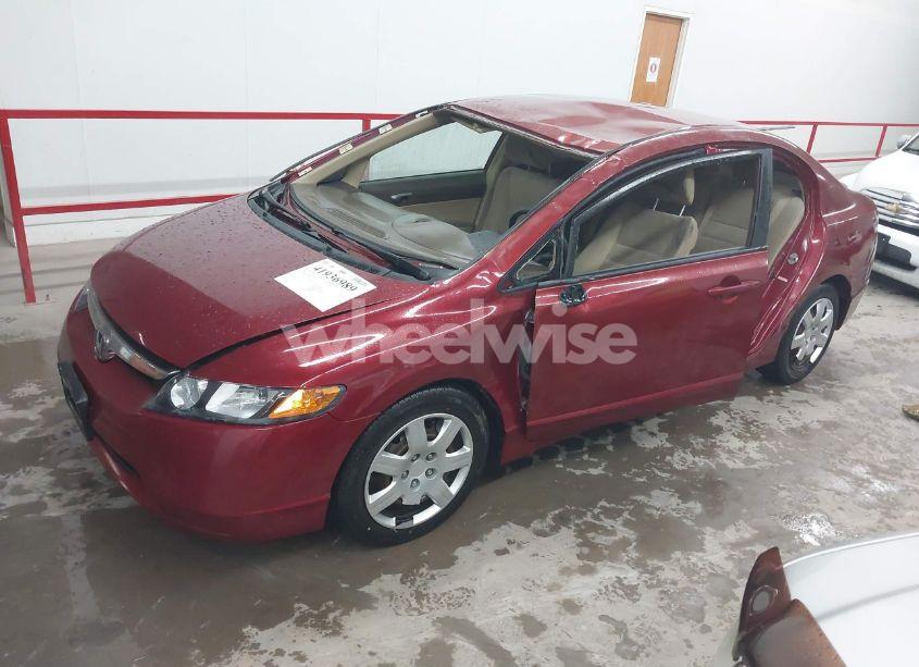 Photo 2 of 2008 Honda Civic LX (VIN JHMFA165X8S001557)