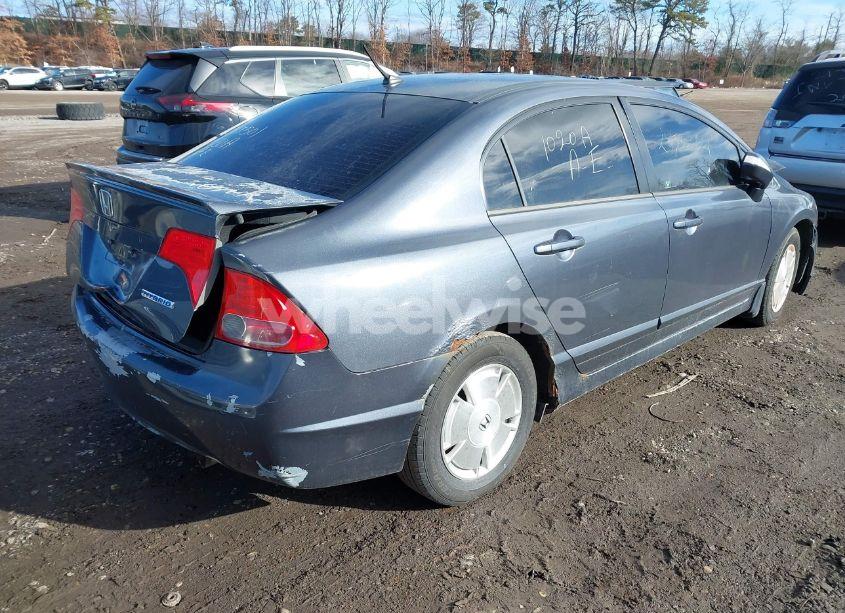 Photo 4 of 2007 Honda Civic HYBRID (VIN JHMFA36207S000837)