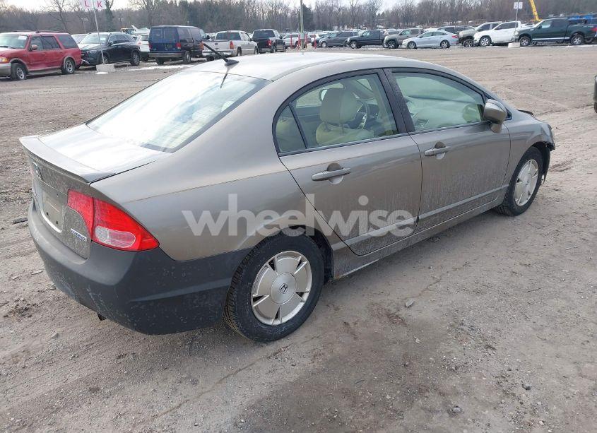 Photo 4 of 2007 Honda Civic HYBRID (VIN JHMFA36207S018268)