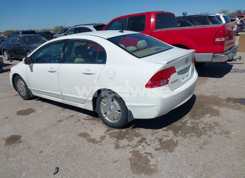 Photo 3 of 2007 Honda Civic HYBRID (VIN JHMFA36207S024765)