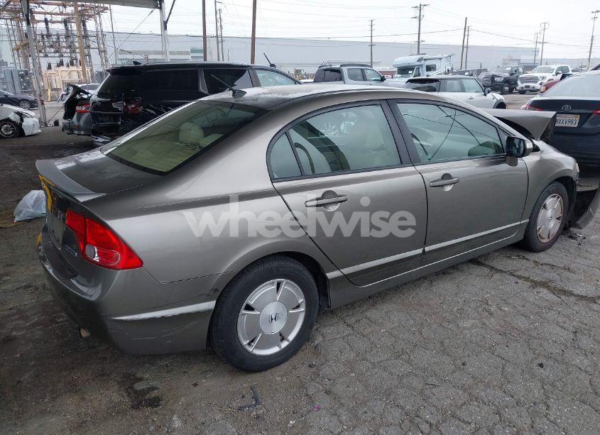 Photo 4 of 2007 Honda Civic HYBRID (VIN JHMFA36207S029495)