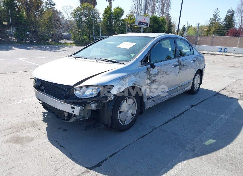 Photo 2 of 2008 Honda Civic HYBRID (VIN JHMFA36208S003464)