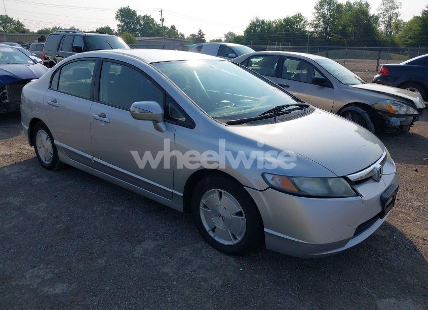 2008 Honda Civic HYBRID (VIN JHMFA36208S007658) main photo