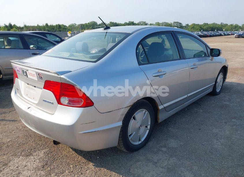 Photo 4 of 2008 Honda Civic HYBRID (VIN JHMFA36208S007658)