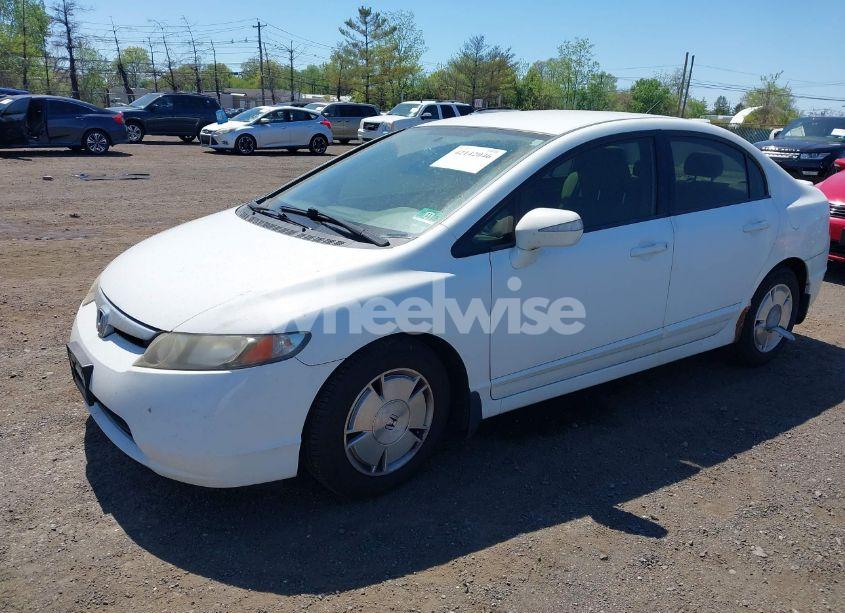 Photo 2 of 2008 Honda Civic HYBRID (VIN JHMFA36208S019907)