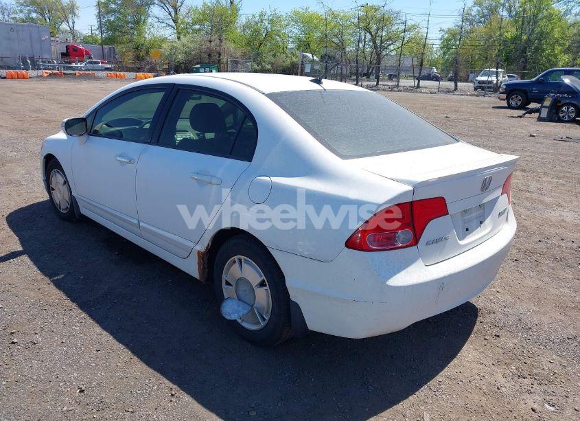 Photo 3 of 2008 Honda Civic HYBRID (VIN JHMFA36208S019907)