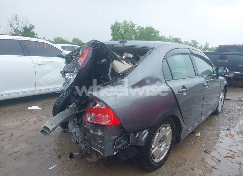 Photo 4 of 2009 Honda Civic HYBRID (VIN JHMFA36209S002199)