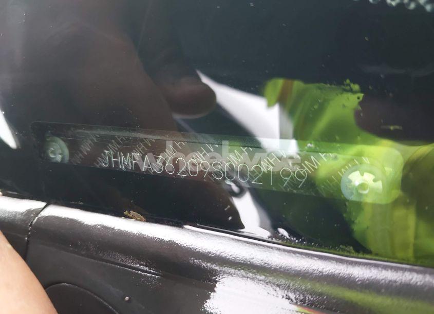 Photo 9 of 2009 Honda Civic HYBRID (VIN JHMFA36209S002199)