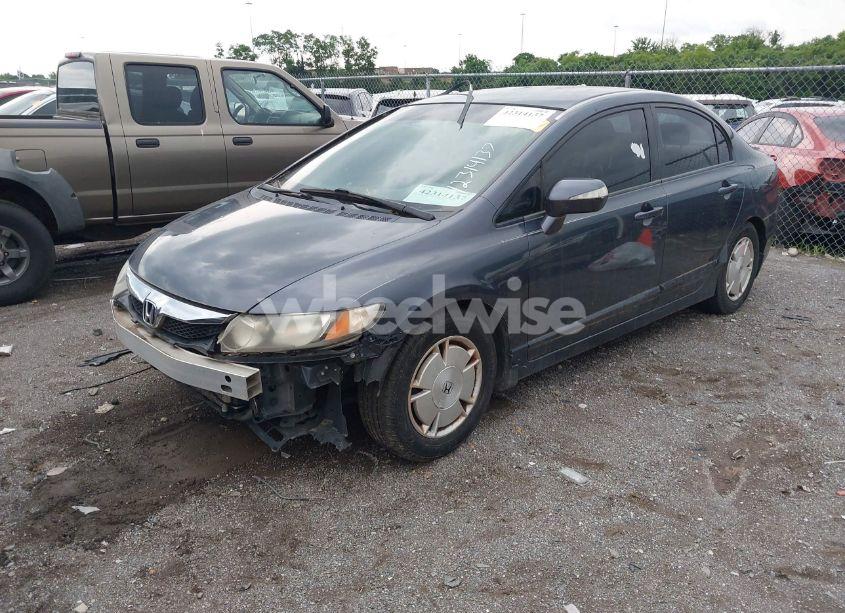 Photo 2 of 2009 Honda Civic HYBRID (VIN JHMFA36209S011212)