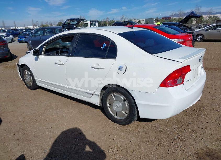 Photo 3 of 2006 Honda Civic HYBRID (VIN JHMFA36216S001493)