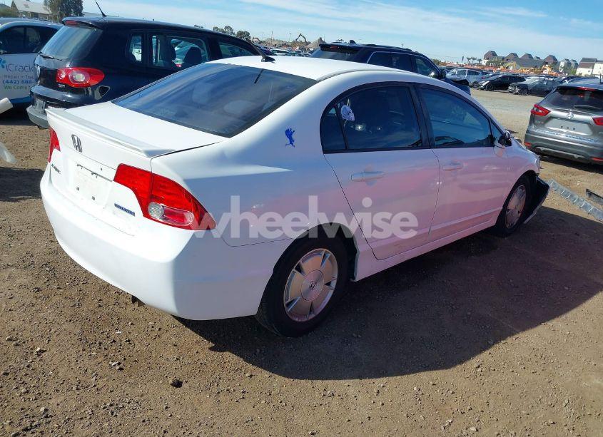 Photo 4 of 2006 Honda Civic HYBRID (VIN JHMFA36216S001493)