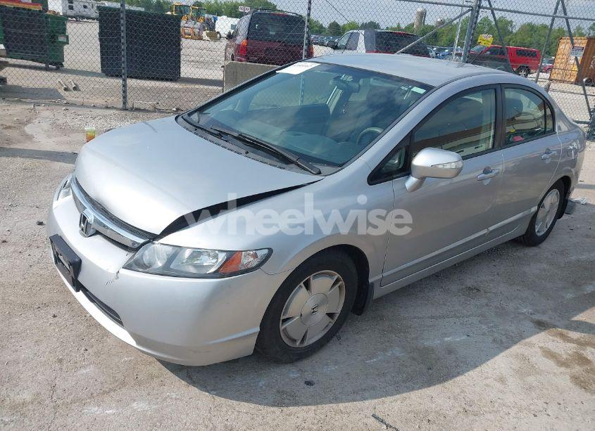 Photo 2 of 2006 Honda Civic HYBRID (VIN JHMFA36216S029794)