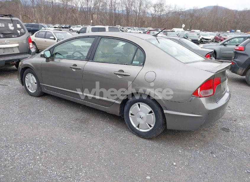 Photo 3 of 2008 Honda Civic HYBRID (VIN JHMFA36218S015557)