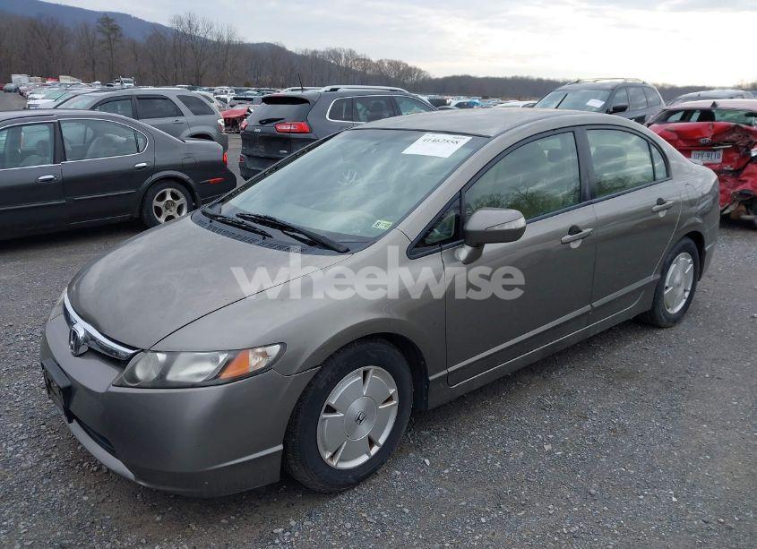 Photo 6 of 2008 Honda Civic HYBRID (VIN JHMFA36218S015557)