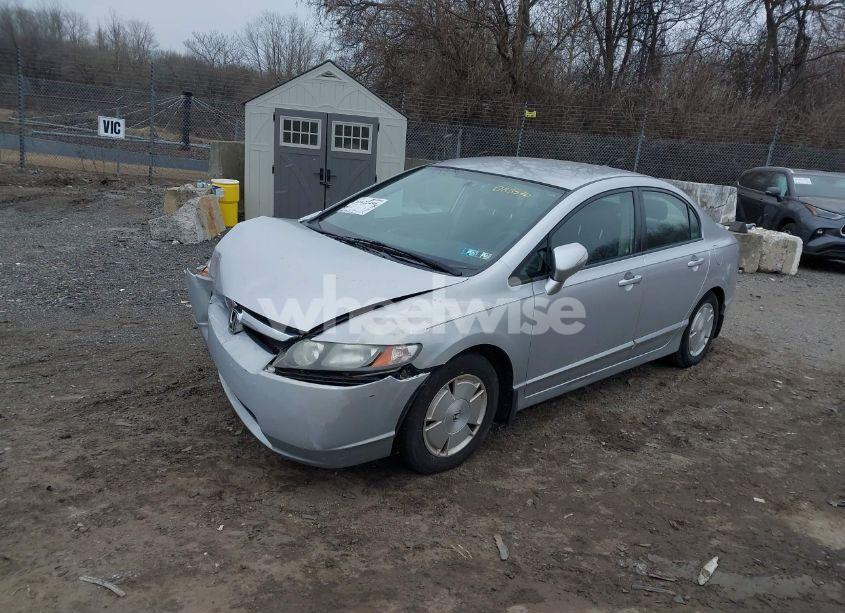 Photo 2 of 2008 Honda Civic HYBRID (VIN JHMFA36218S023576)