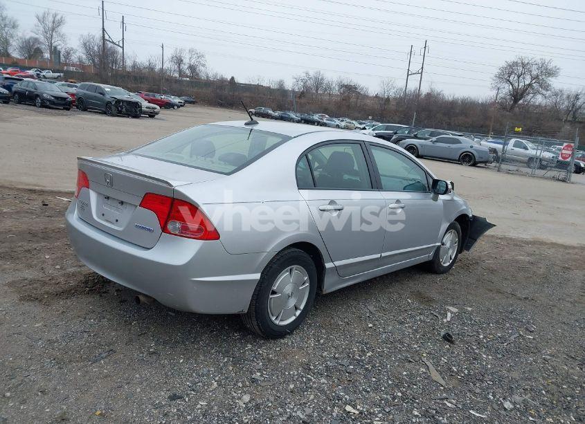 Photo 4 of 2008 Honda Civic HYBRID (VIN JHMFA36218S023576)