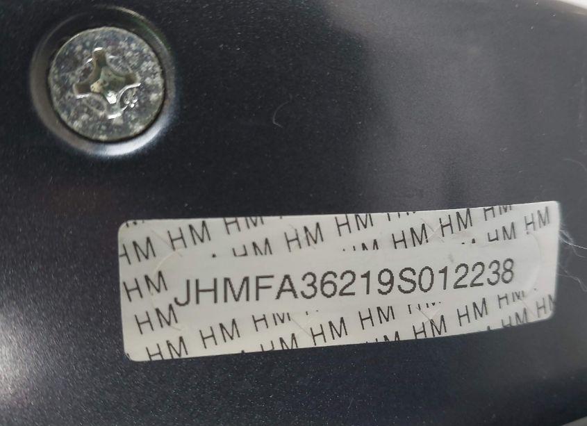 Photo 9 of 2009 Honda Civic HYBRID (VIN JHMFA36219S012238)