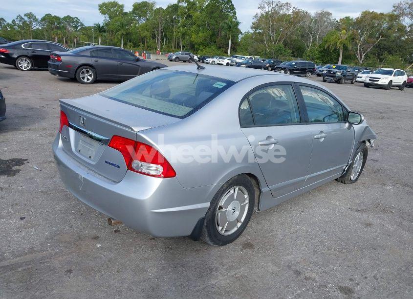 Photo 4 of 2009 Honda Civic HYBRID (VIN JHMFA36219S015155)