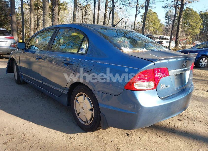 Photo 3 of 2009 Honda Civic HYBRID (VIN JHMFA36219S015768)