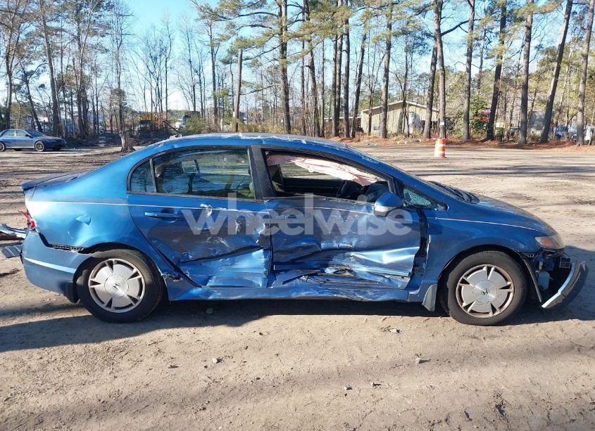 Photo 6 of 2009 Honda Civic HYBRID (VIN JHMFA36219S015768)