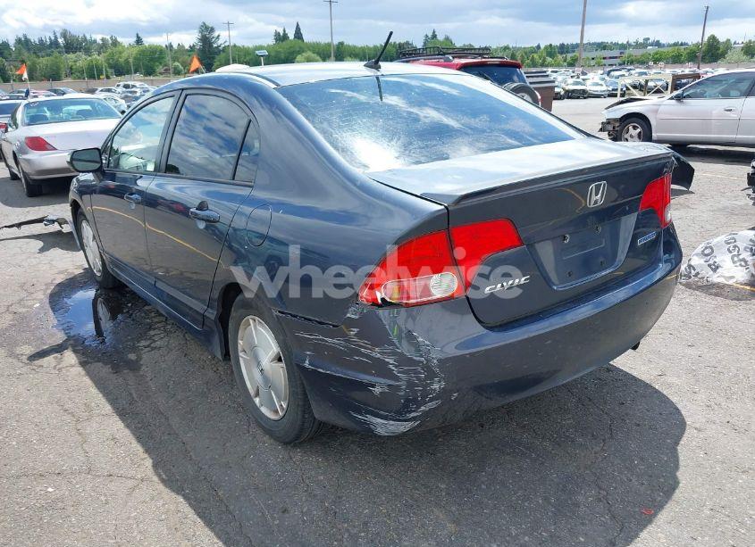 Photo 3 of 2006 Honda Civic HYBRID (VIN JHMFA36226S010073)