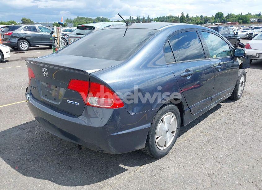 Photo 4 of 2006 Honda Civic HYBRID (VIN JHMFA36226S010073)