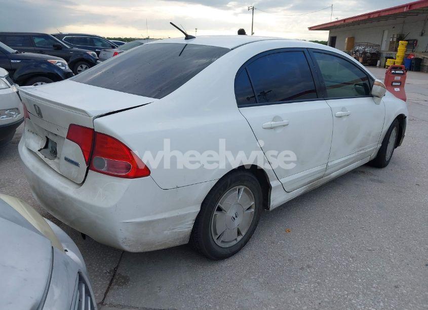 Photo 4 of 2007 Honda Civic HYBRID (VIN JHMFA36227S017171)