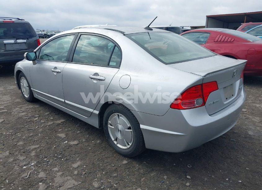 Photo 3 of 2008 Honda Civic HYBRID (VIN JHMFA36228S015678)