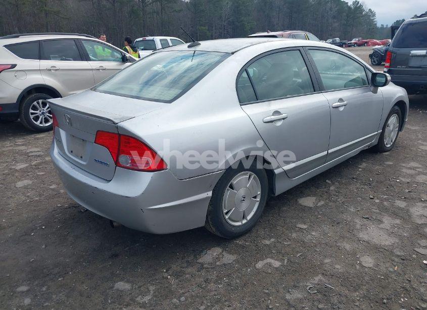 Photo 4 of 2008 Honda Civic HYBRID (VIN JHMFA36228S015678)
