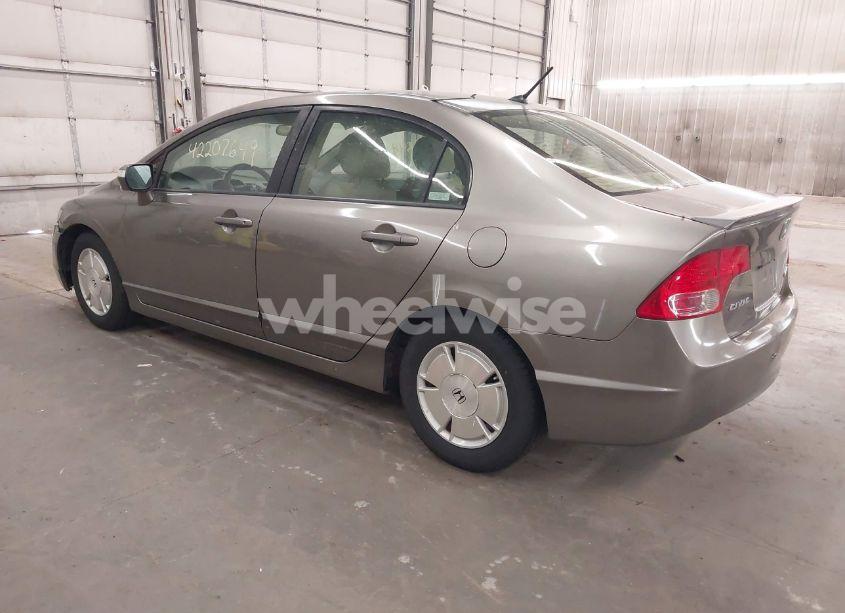 Photo 3 of 2008 Honda Civic HYBRID (VIN JHMFA36228S025269)