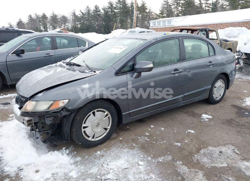 Photo 2 of 2009 Honda Civic HYBRID (VIN JHMFA36229S007825)